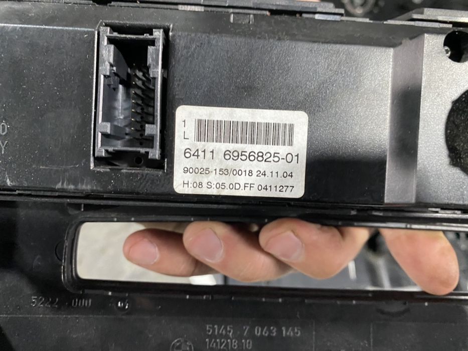 Блок Климату BMW E60 E61 Кондиционер БМВ Е60 Е61 Климат Котроль Шрот