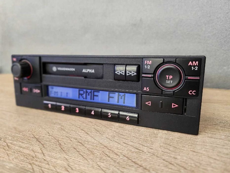 Radio samochodowe Oryginalne Volkswagen ALPHA 5 V / VW Golf 4 Passat b5, Polo, lupo Transporter T4 , T5  Gamma