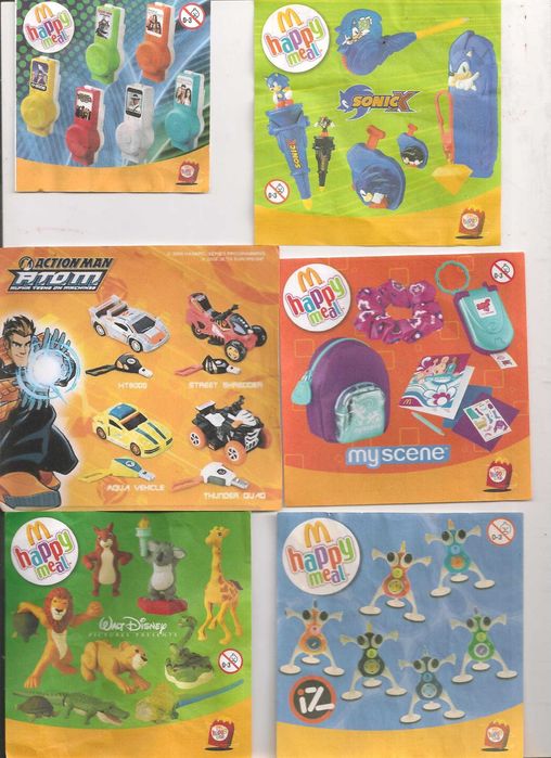 VENDO BRINQUEDOS MCDONALDS