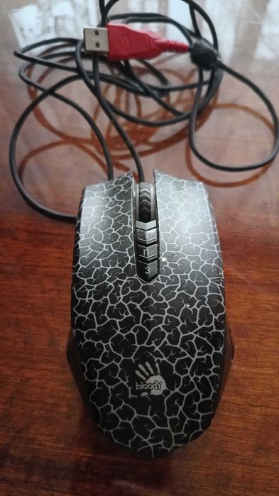 Миша ігрова Bloody Blazing A70 Black
