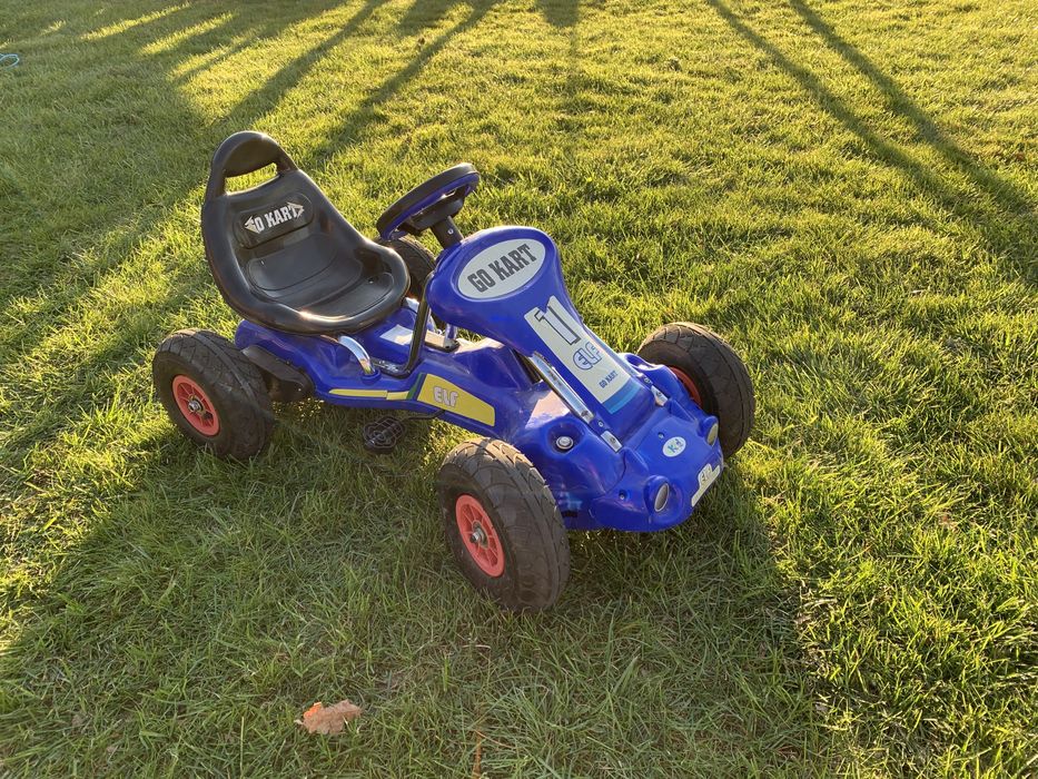 Gokart dla dziecka - pompowane koła