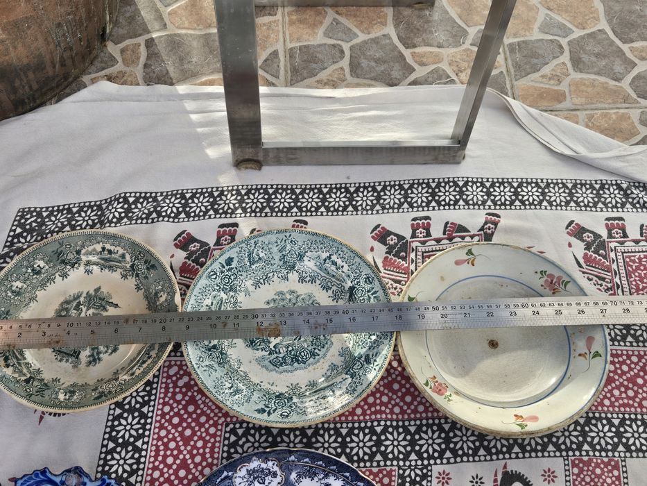 Conjunto pratos vintage