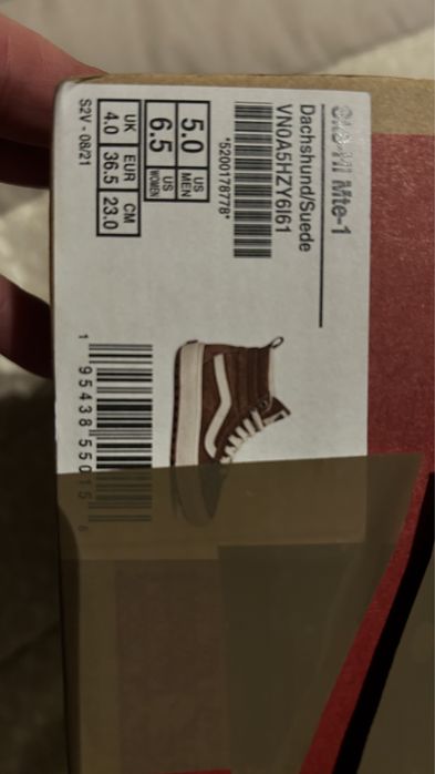 Vans SK8 castanhas- 36,5