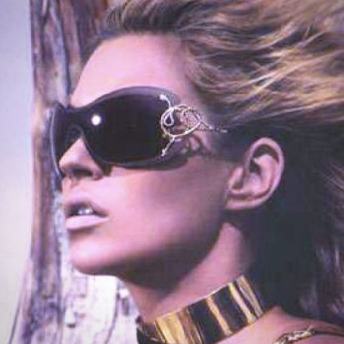 Roberto Cavalli okulary przeciwsłoneczne Cicno 223S kryształki Swarovs