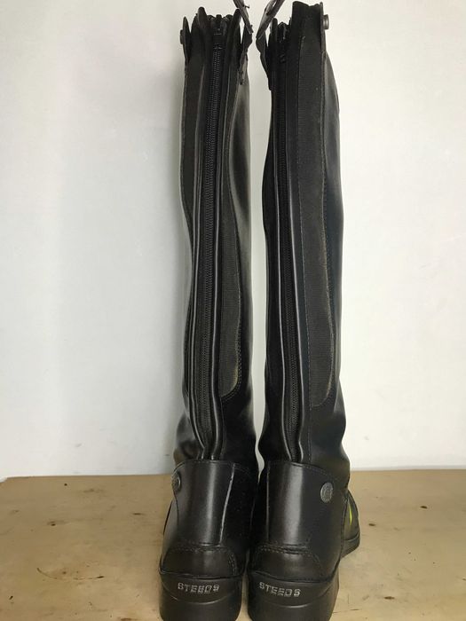 288.38. Oficerki Steeds Tender, roz: 38 Slim, łyd: 32-34cm, wys: 44cm