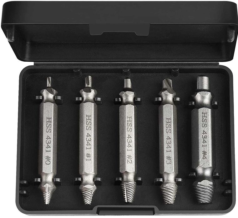 Kit deAcessórios/Brocas Extratores de Parafusos (NOVO)