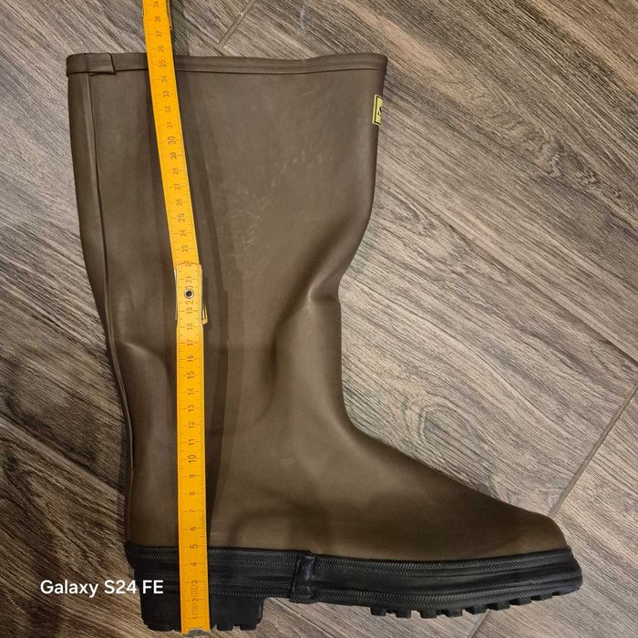 Beta Buty wysokie gumowe brązowe SKL 575031 / 43