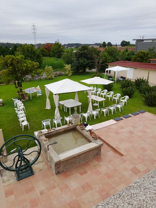 Festeje ao ar livre na Casa Jardim
