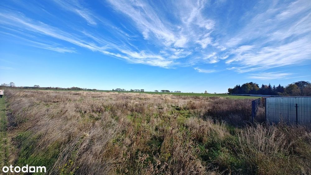 Działka budowlana Gortatowo 1482 m², media - Widok 2