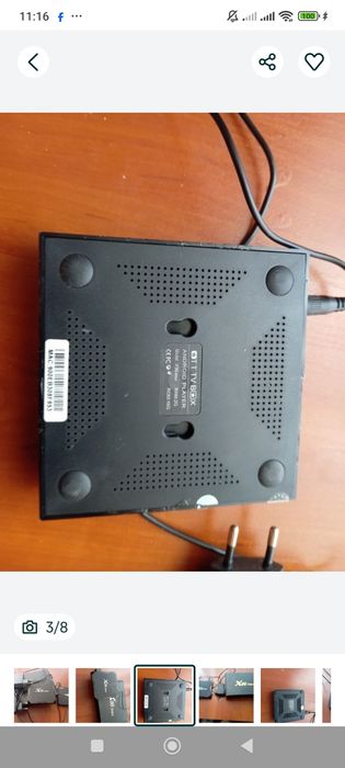 КомплектующиеДве Андроид-приставки 2 штуки:v88 mars 2/8 и x96 max 2/16