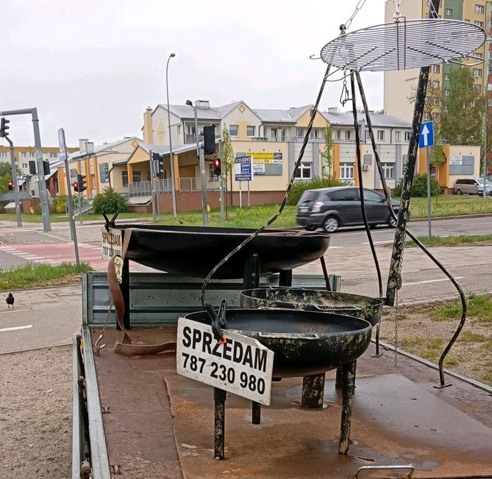 Gril ogrodowy 50 cm średnica