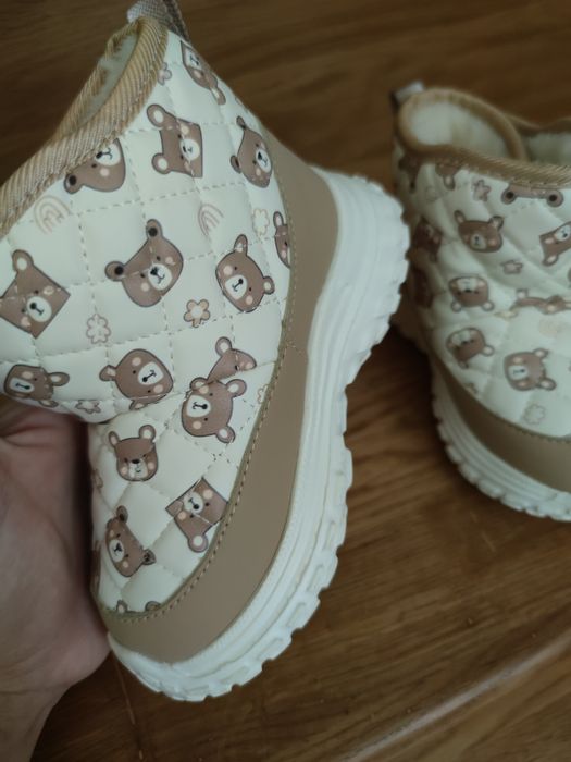 Дитячі зимові сапожки/ дутики, 24-25 розмір