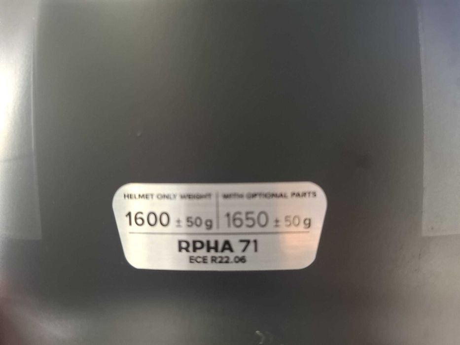 Capacete RPHA 71  Integral M