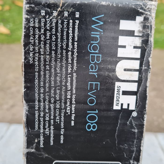 Поперечки THULE Wingbar EVO 108
