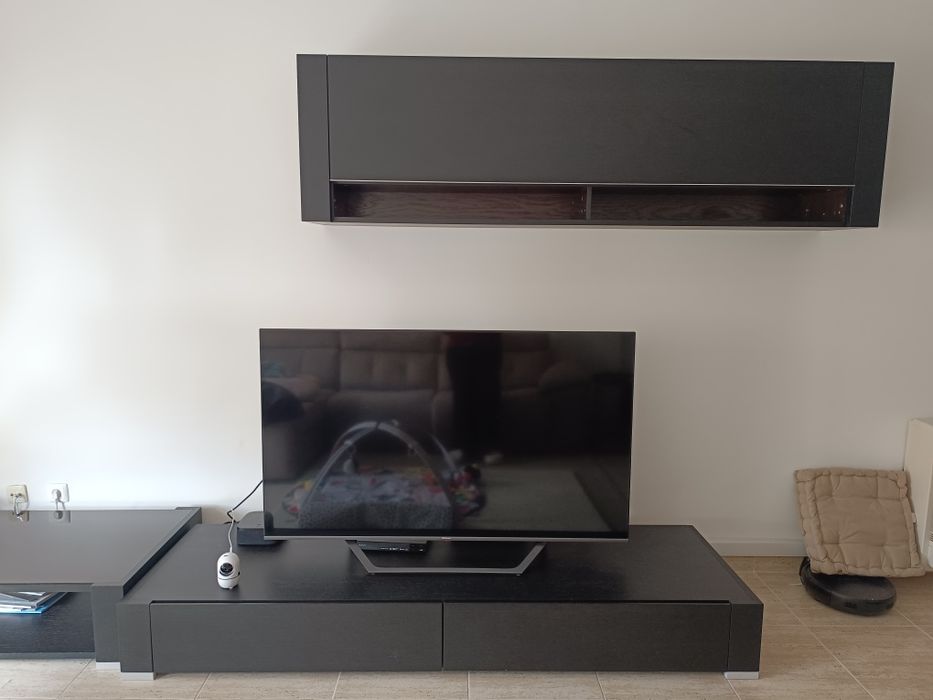 Conjunto Moveis Sala Madeira Wengue