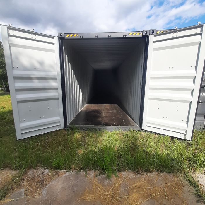Kontener 40HC ONE WAY  antracyt RAL7016
