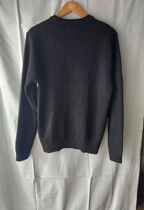 Sweter męski Jack & Jones czarny L XL