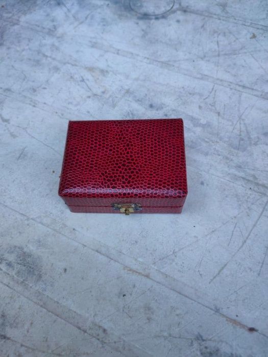 Argola em prata para guardanapo, com caixa