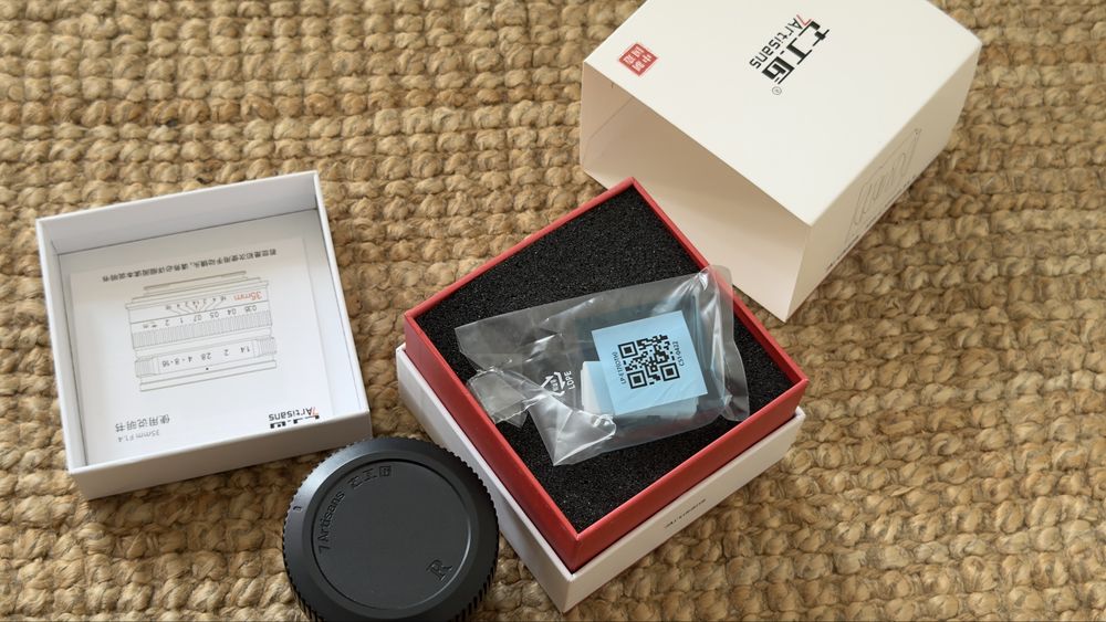 7Artisans 35mm f/1.4 APS-C Canon RF — nova, por estrear
