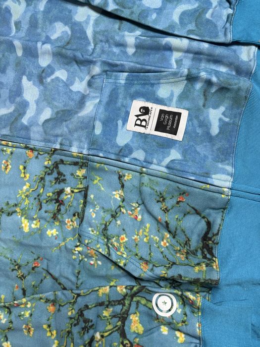 Зіп-худі BAPE x Van Gogh | зіпка Бейп х Ван гог