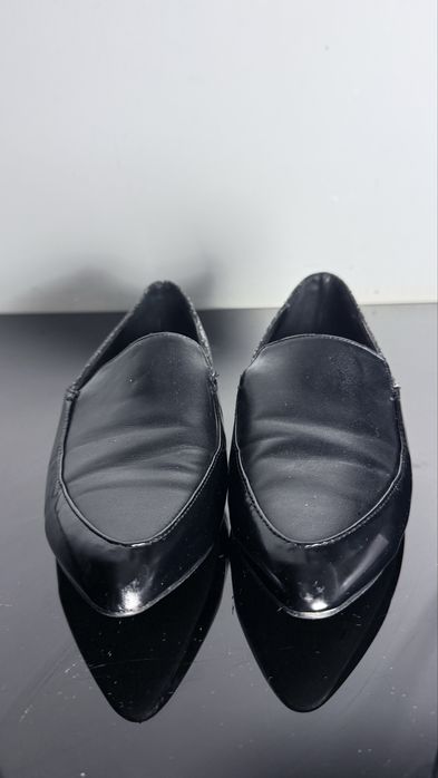 London Rebel | Czarne mokasyny loafers damskie 37 (23–23,5 cm)