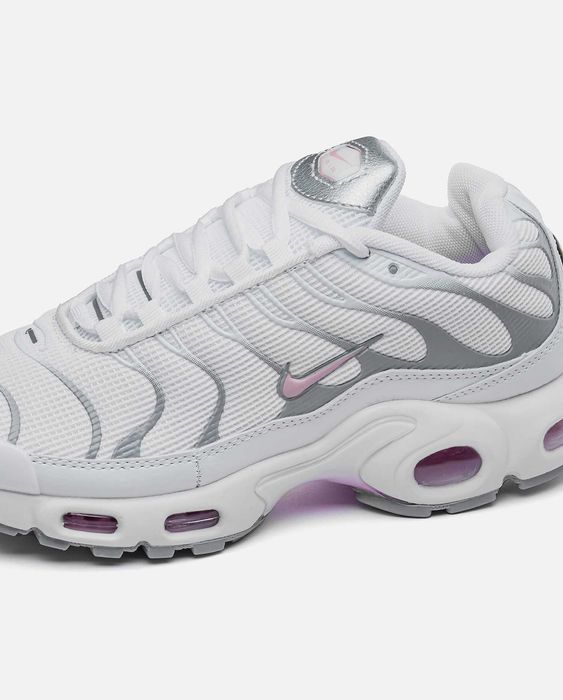 Женские кроссовки Nike Air Max Tn Plus White Grey Pink. 36-40