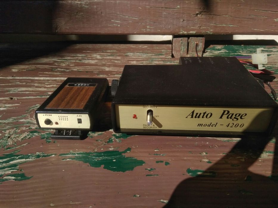 Emissor e receptor Auto page 4200 TX e RX