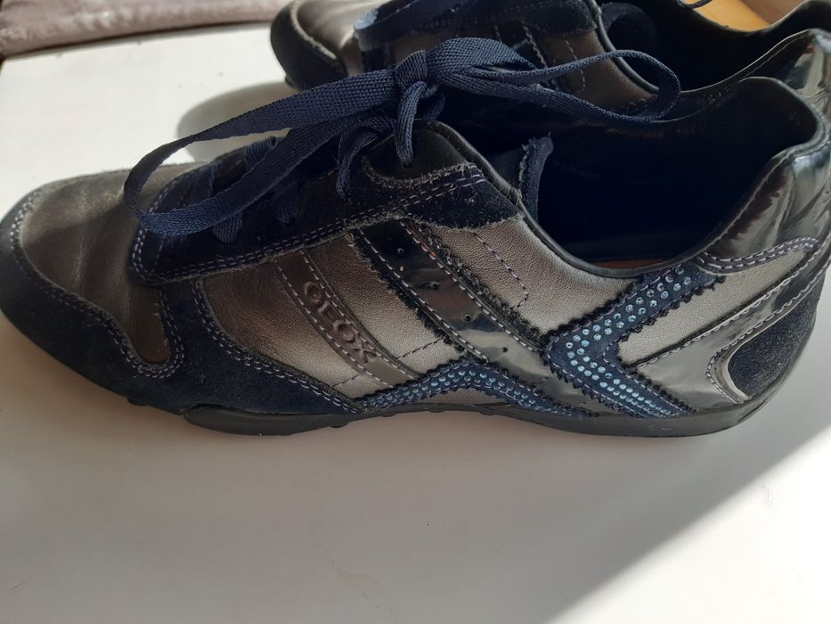 Buty skórzane sportowe
