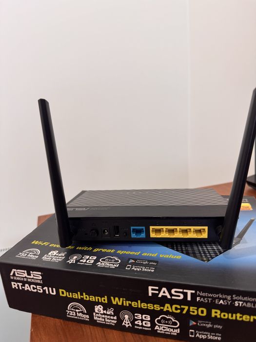 Router Asus RT-AC51U dual band wireless AC750