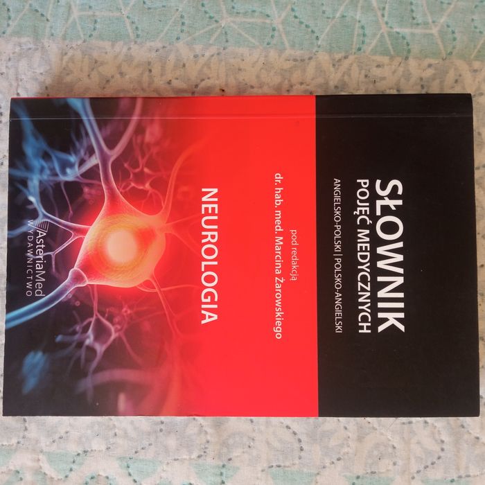 Słownik pojęć medycznych neurologia Red Marcin żarowski