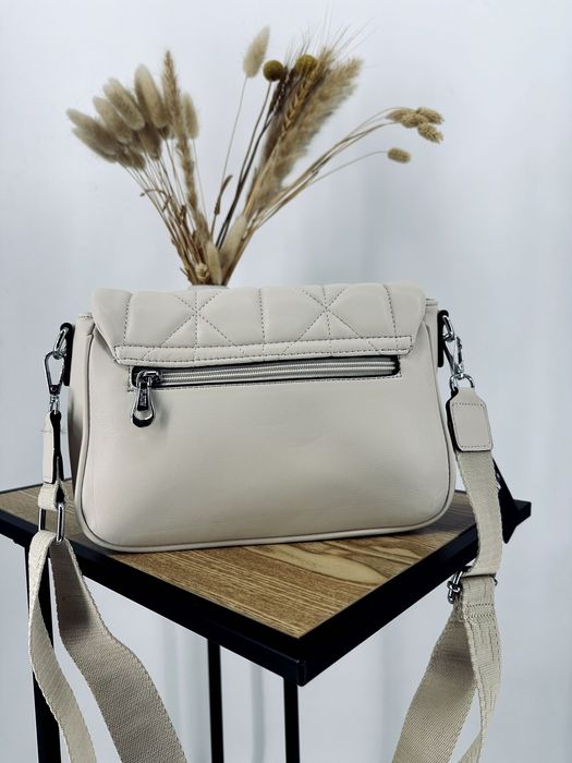 Nowa torebka damska klapa pikowana