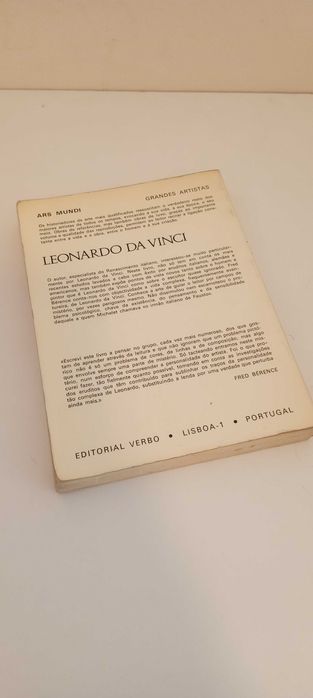 Fred Bérence Leonardo Da Vinci, grandes artistas VERBO 1974