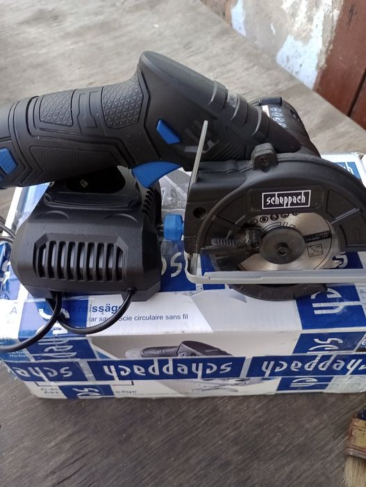 Аккумуляторная циркулярная пила Scheppach c-hcs85-12