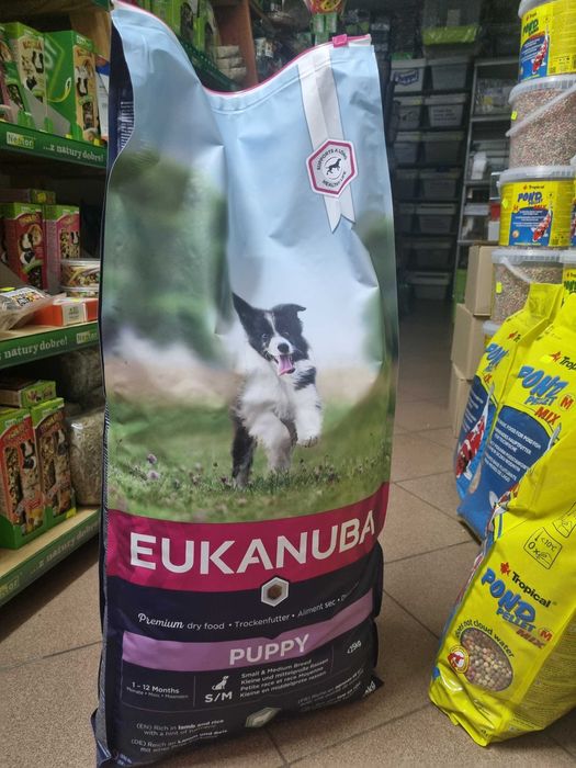 Eukanuba Puppy jagnięcina i ryż 12 kg