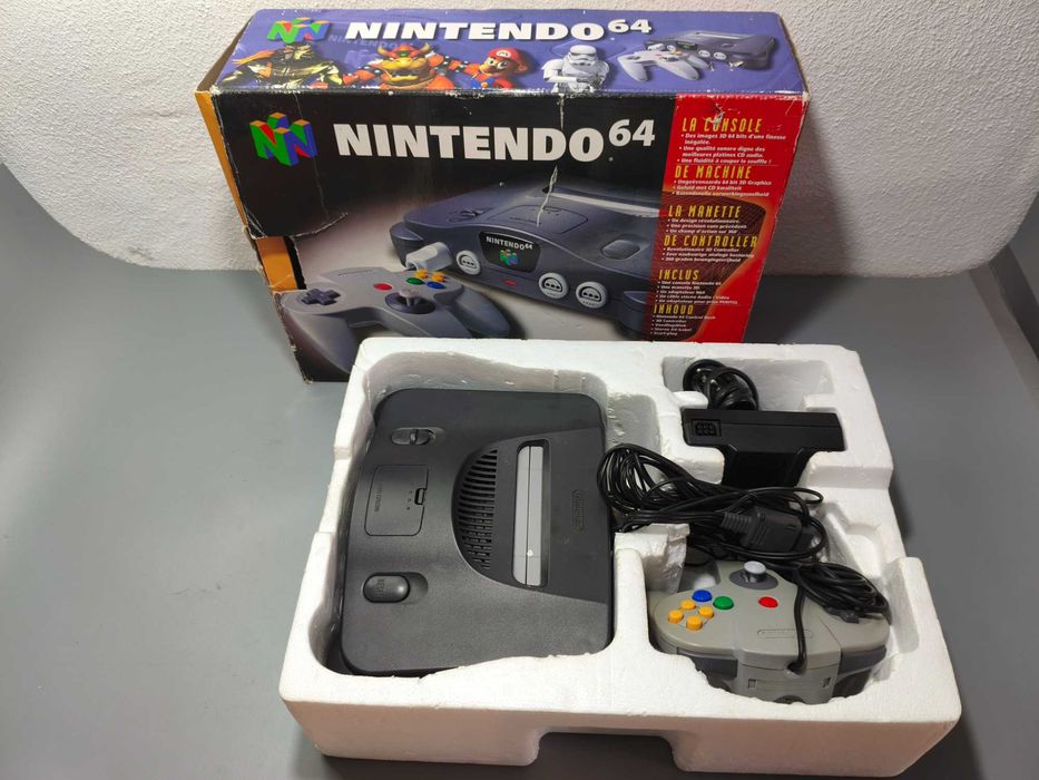 Nintendo 64 em Caixa
