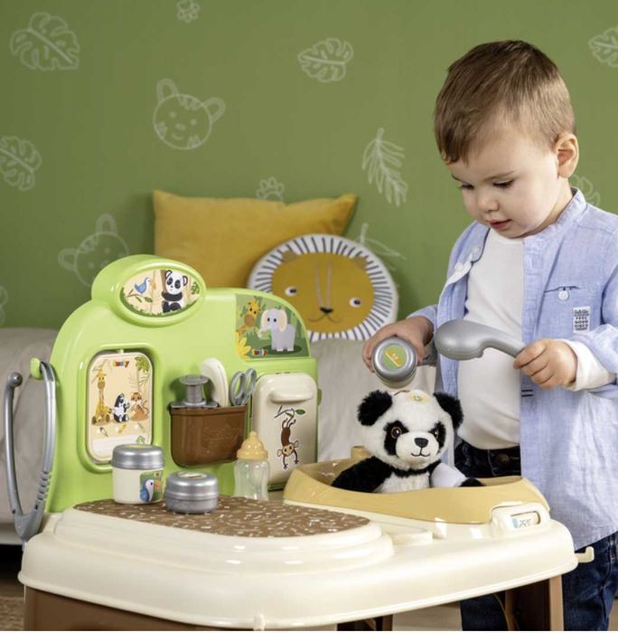 Ігровий набір Smoby Центр для догляду за тваринами з пандою (340406)