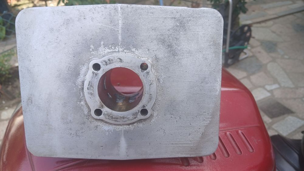 Cilindro a 45 mm com varios transferes a cromio em bom estado