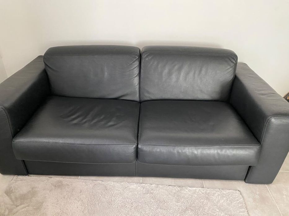 Ліжко Диван шкіряний