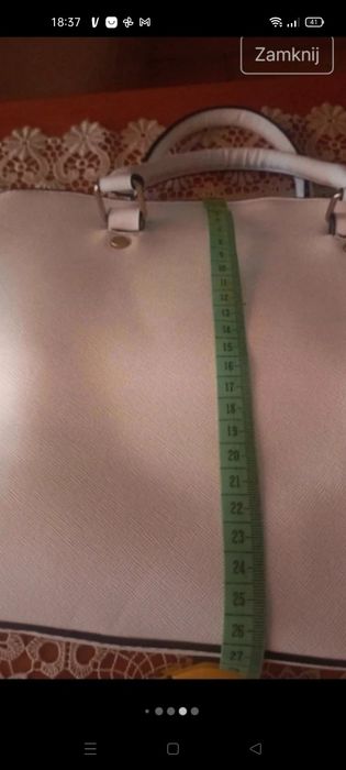 Torebka do ręki ,posiada pasek