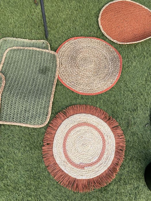 Individuais / Bases Decorativas em Fibra Natural