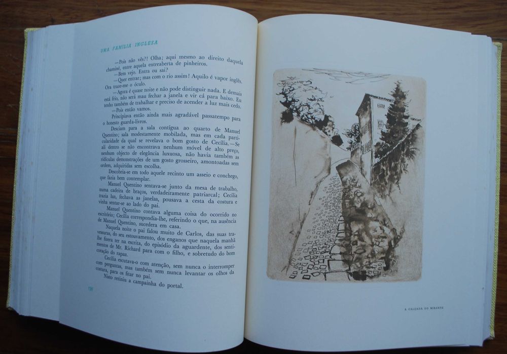 Uma Familia Inglesa de Júlio Dinis (1ª Edição Ano 1972)