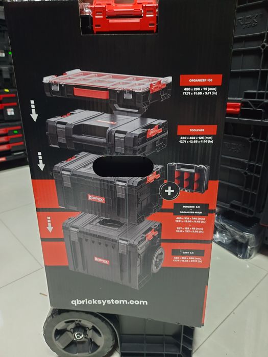 Мобільна майстерня на колесах QBRICK SYSTEM PRO 5 в 1