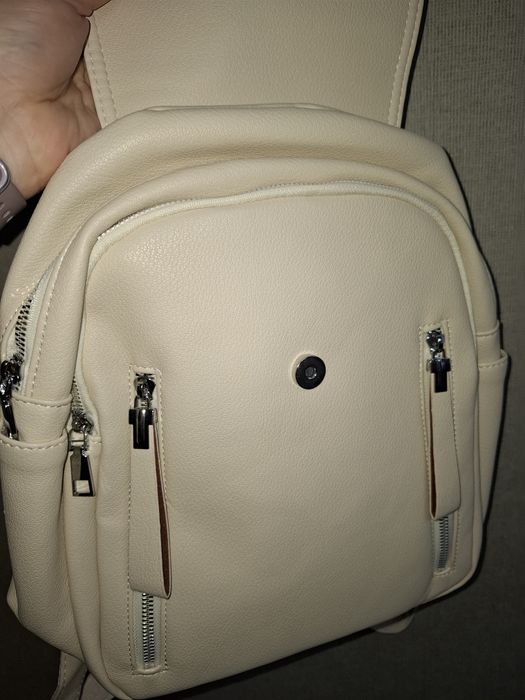 Рюкзак новий бежевий