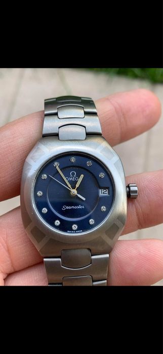 Omega seamaster polaris diamond
