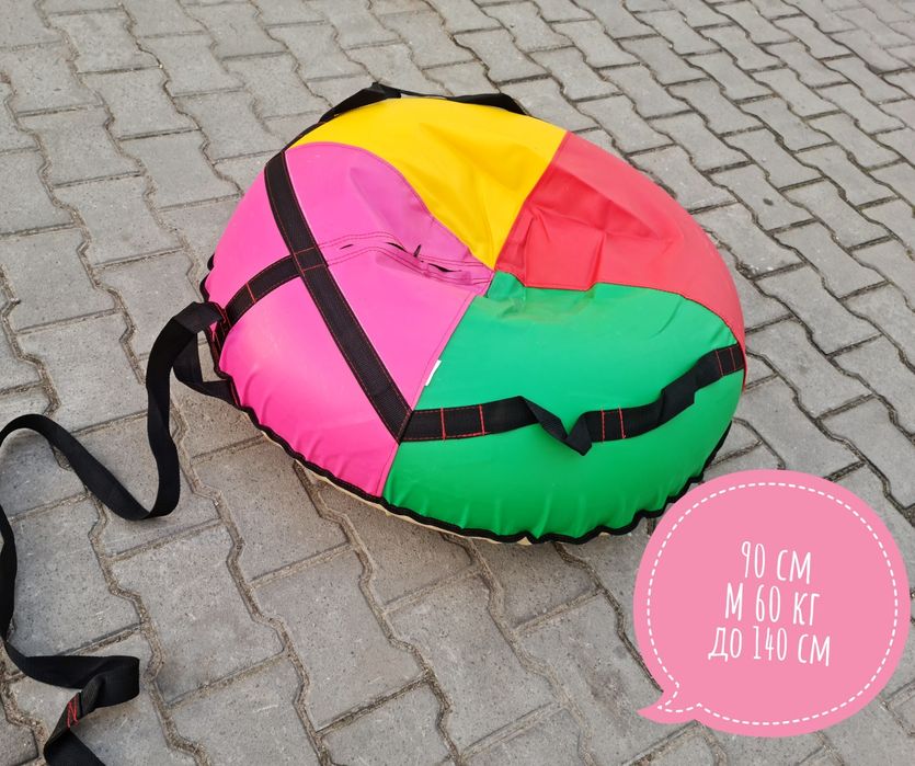 Тюбінг / Тюбинг, плюшка, надувные сани