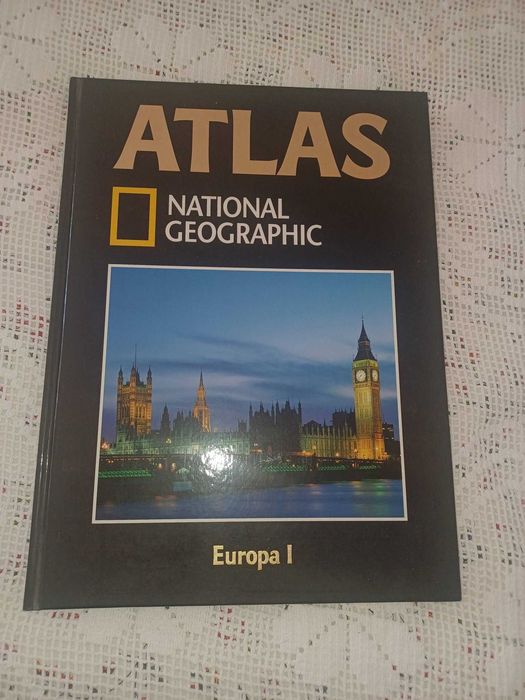 Livro novo - Europa I - Atlas National Geographic