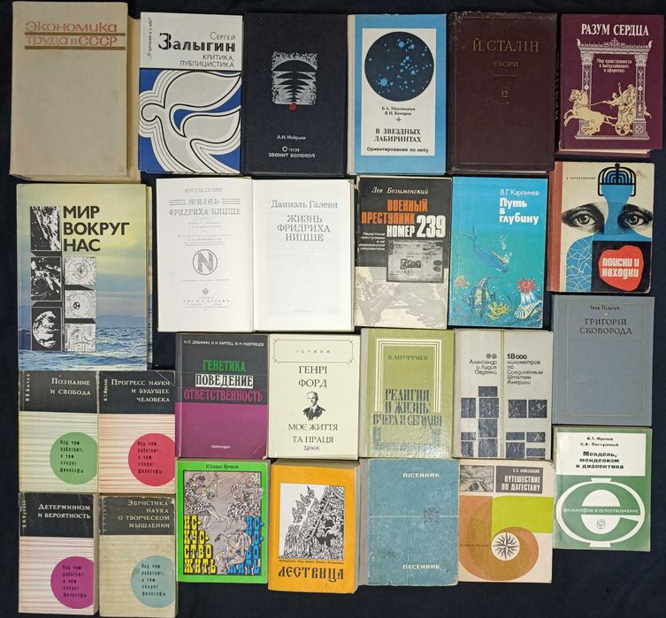 Книги з історії, філософії та релігії лот №8