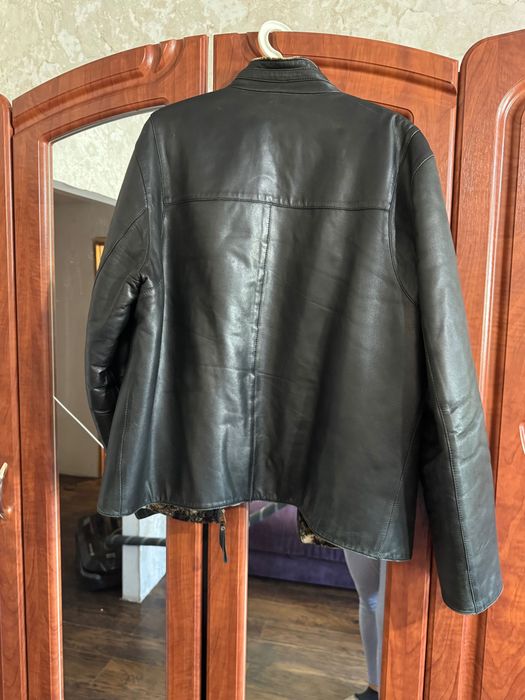 Мужская кожаная куртка