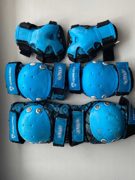 Дитячий захист для роликів Flying Eagle Celler Blue/Pink