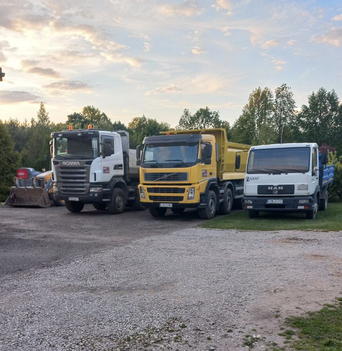 Usługi koparko koparko-ładowarką